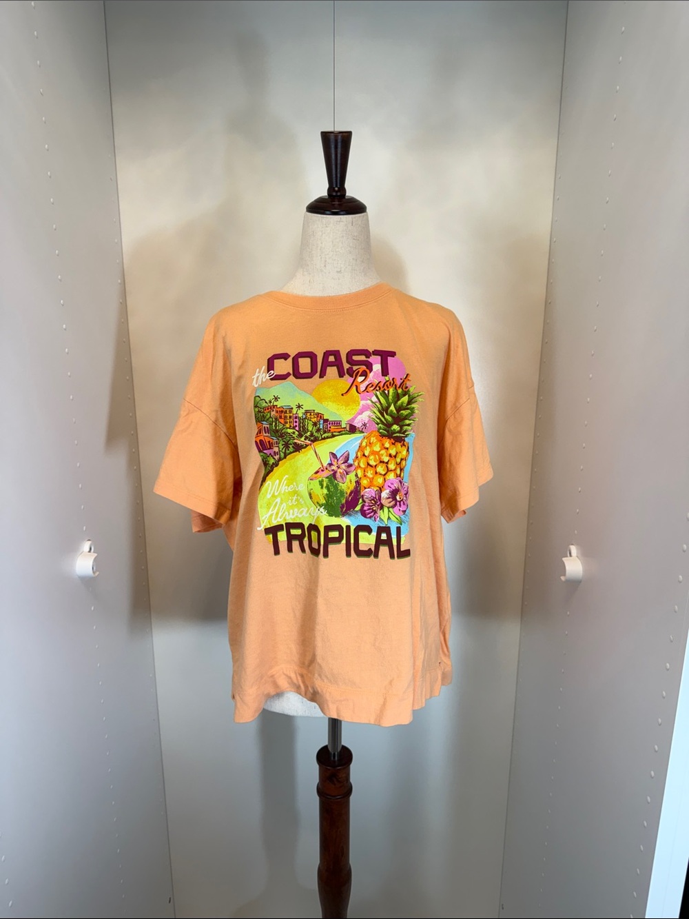 Old Navy Peach Vintage Tee